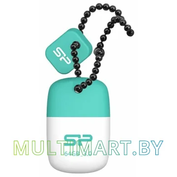USB Flash Silicon-Power Jewel J07 Aqua Green 64GB